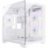 GABINETE GAMER FORTREK CLARITY BRANCO LATERAL VIDRO