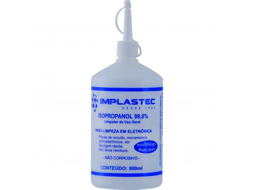 Álcool Isopropílico 500ml Implastec