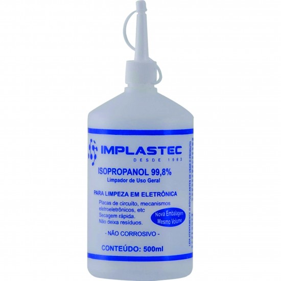 Álcool Isopropílico 500ml Implastec