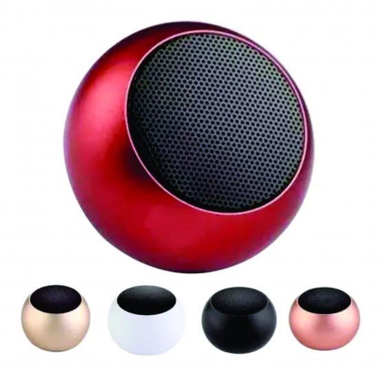 Caixinha De Som Bluetooth Mini Speaker Amplificada 3w Metal