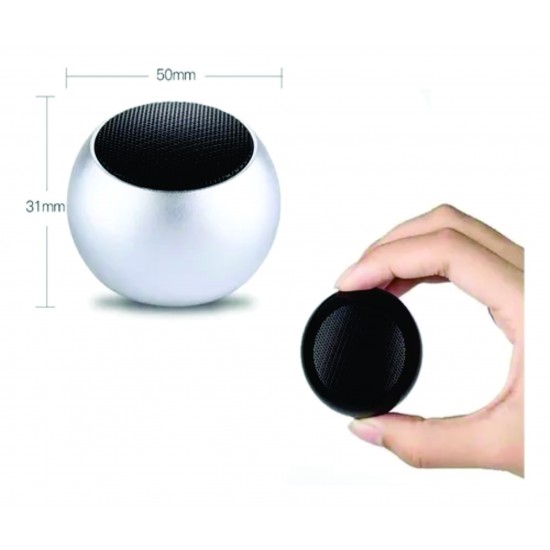 Caixinha De Som Bluetooth Mini Speaker Amplificada 3w Metal
