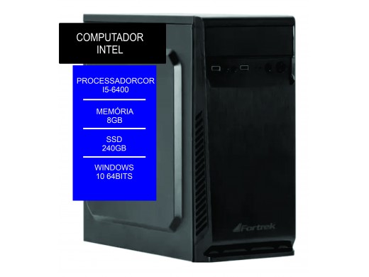 COMPUTADOR PERSONALIZADO INTEL CORE I5
