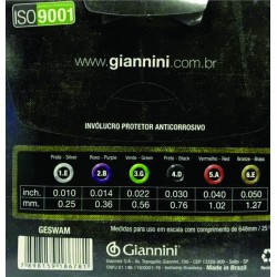 Encordoamento de Aço para Violão Acústico Giannini 010