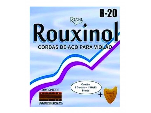 Encordoamento Para Violão Aço  Rouxinol R-20