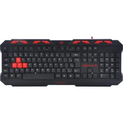 Teclado Gamer Spider GK706 Preto/Vermelho FORTREK