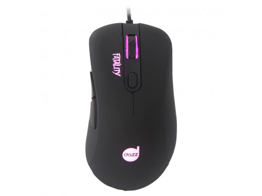 Mouse Gamer Dazz Fatality, 3500DPI, 6 Botões, Preto 
