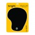 Mouse Pad Bright Ergonômico Com Apoio em Gel, 0307, Preto