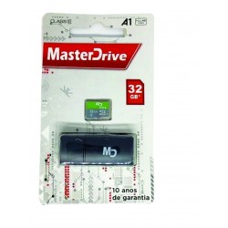 Cartão De Memória 32gb Com Adaptador Usb Masterdrive