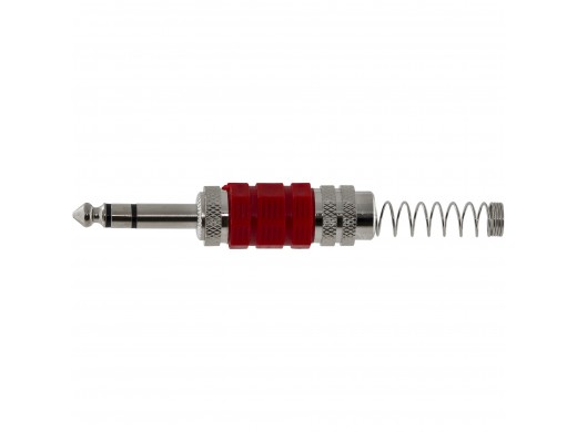 Conector P10 Macho Estéreo Niquelado HJ018S 