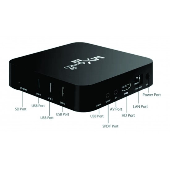 TV BOX Conversor Smart Tv 4gb De Ram 64gb Pro 4k - Android 10