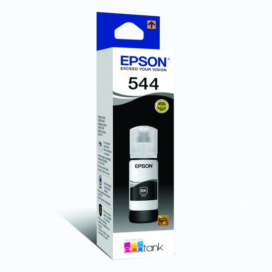 Garrafa de Tinta Epson T544 Preta 
