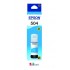Garrafa de Tinta Epson T504 Ciano 
