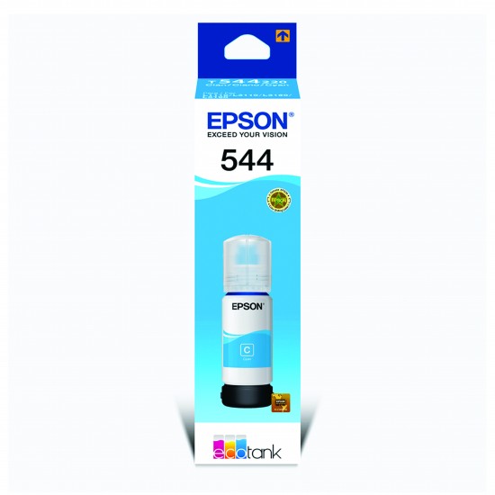 Garrafa de Tinta Epson T544 Ciano 